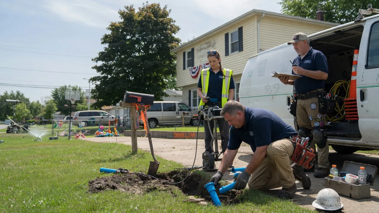 Slab Leak Repair in New Plymouth, OH near me